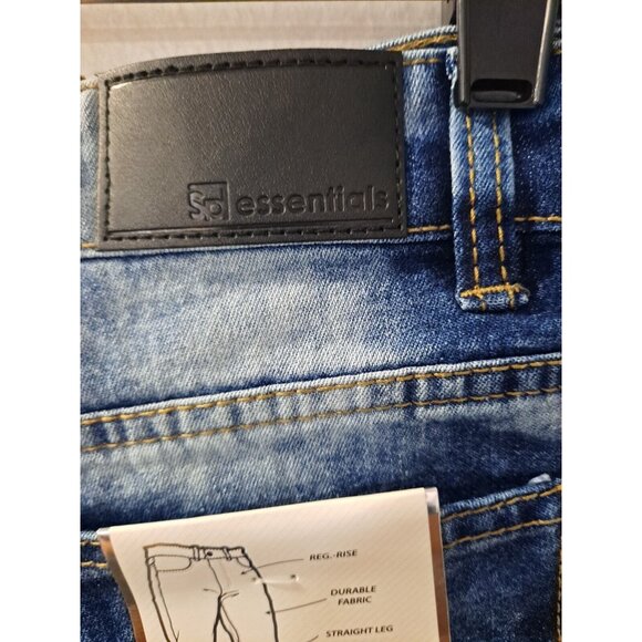 NWT Sp Essentials Active Flex Women Distressed Trendy Stylish Jeans, Size 16 - Picture 3 of 12